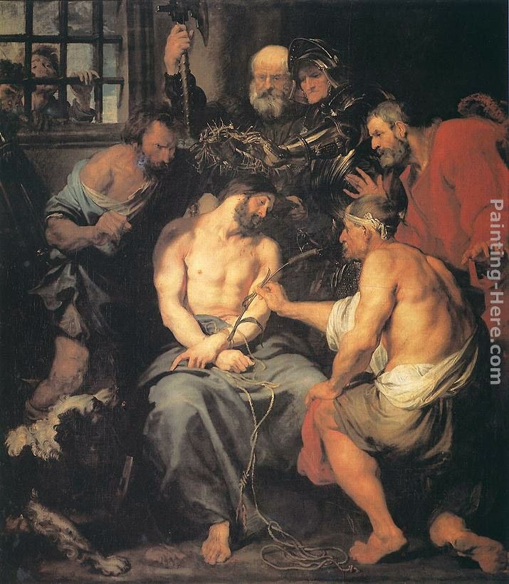 Sir Antony van Dyck Crowning with Thorns